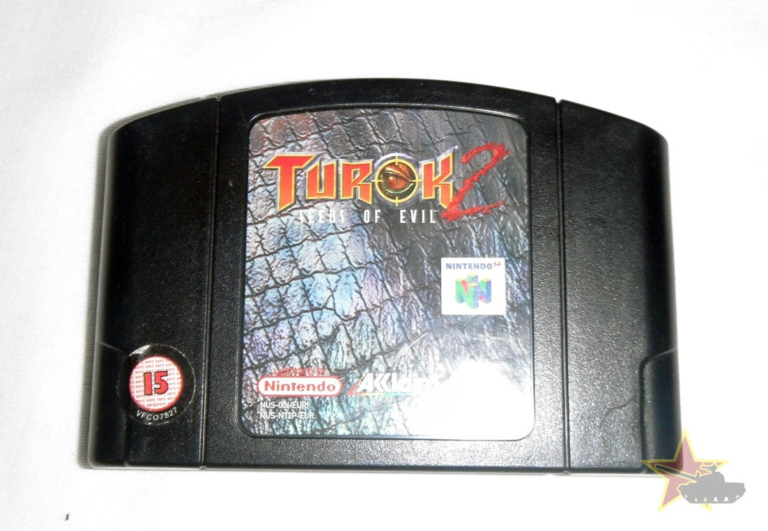 Turok 2: Seeds of Evil - UK PAL N64 - Cart Only