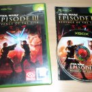 Star Wars Episode III Revenge of the Sith - Xbox UK PAL - Complete