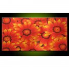 Handmade Warm World Modern Oil Painting On Canvas