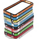 10X Bumper Frame Silicone Skin Case With Side Button Protector For iPhone 4 4S 4G