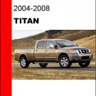 2004 2005 2006 2007 2008 Nissan Titan Service Repair Manual CD