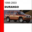 1998 1999 2000 2001 2002 2003 Dodge Durango Service Repair Manual