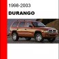 1998 1999 2000 2001 2002 2003 Dodge Durango Service Repair Manual