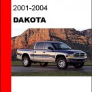 2001 2002 2003 2004 Dodge Dakota Service Repair Manual CD
