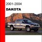 2001 2002 2003 2004 Dodge Dakota Service Repair Manual CD