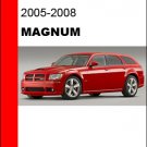 2005 2006 2007 2008 Dodge Magnum Service Repair Manual CD