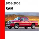 2002 2003 2004 2005 2006 2007 2008 Dodge Ram Service Repair Manual CD