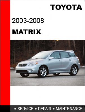 2009 toyota matrix service manual pdf