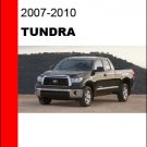 2007 2008 2009 2010 Toyota Tundra Service Repair Manual CD