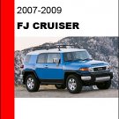 2007 2008 2009 Toyota FJ Cruiser Service Repair Manual CD