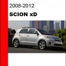 2008 2009 2010 2011 2012 Toyota Scion xD Service Repair Manual CD