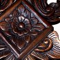 Thai Ka-Lear Lanna Art Roof Piece Wood Carving Wall Decor