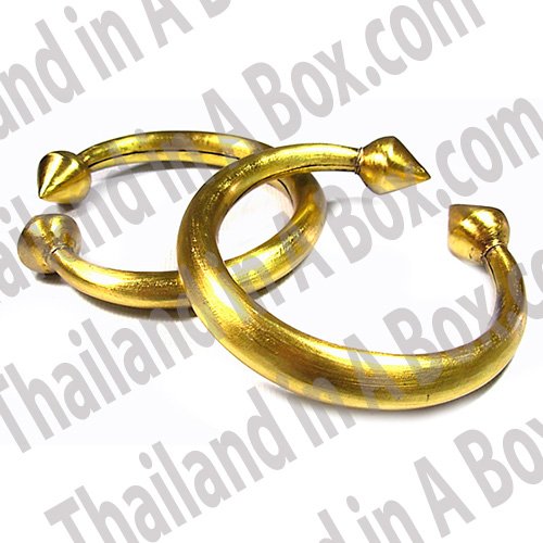 Pair of Thai Dance Ankle Bracelets Ram-Thai Dancer Costume