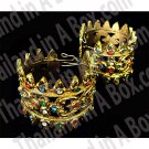 Pair of Thai Headdress Ram-Thai Dancer Bracelet Costume Thailand Traditional Dance