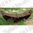 Thai Ranard Ethnic Traditional Music Instrument 3 feet Xylophone Playable size Wood Carving