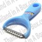 Fruit Vagetable Papaya Zigzag Peeler Stainless Steel Kitchen Chef tool Kiwi Brand Thailand
