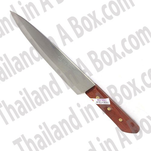 Kiwi Knife No.288 Knife 8" Blade Stainless Steel wood handle Kitchen Chef Knife Kiwi Brand Thailand
