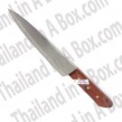 Kiwi Knife No.288 Knife 8" Blade Stainless Steel wood handle Kitchen Chef Knife Kiwi Brand Thailand