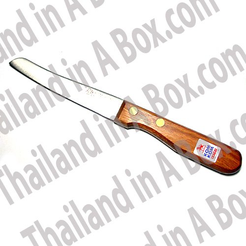 Kom Kom Thai Paring Knife Special Brade Wood Handle 5 Inches Blade