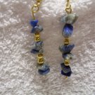 Lapis Lazuli chips Earrings  Dc-E-0043