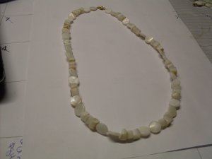 White Necklace  DC-N-00009