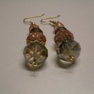 Pink and Green Earrings   DC-E-0057