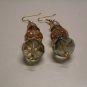 Pink and Green Earrings   DC-E-0057