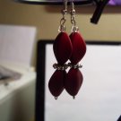 Red Earrings DC-E-0059