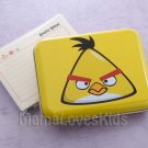 Angry Birds paper memo pad with Tin Box stationery kids gifts (Yellow)