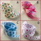 16mm 5/8in Grosgrain Ribbon 180cm (approx. 2yds) 4 style pick 1