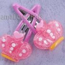 Shiny Crown Shape Hair Clips Girls Toddler Baby Accessories party favor 1 pair