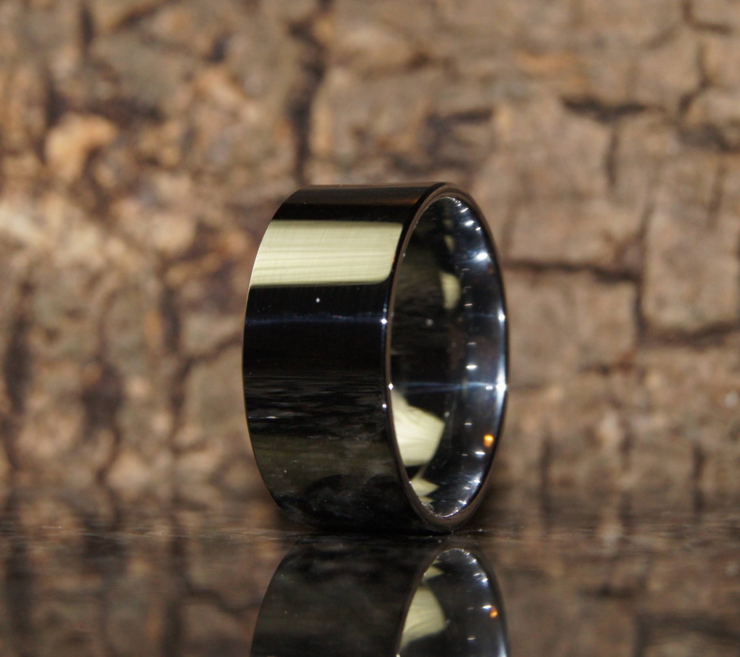 Tungsten ring - Size 11 - comfort fit - only 1,5 mm thick !