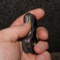 Leather keychain, key holder, holds 1-4 regular keys