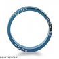 7MM Silver & Blue 2-Tone Stainless Steel "LOVE, PEACE & HOPE" Ring Size 5-13