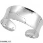 26mm DESIGNER REAL SILVER CUFF .925 Sterling Silver BANGLE BRACELET 18.6 grams
