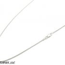 1.25mm Sterling Silver THIN BEAD chain necklace 16 18 20 22 24