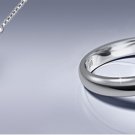 6mm Italian Sterling Silver OXIDIZED Black PEACE, LOVE, HOPE & HAPPINESS Ring