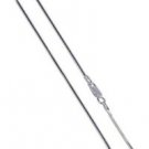 1MM .925 STERLING SILVER FINE ITALIAN SN030DC SNAKE CHAIN 030 (Nickel-Free)