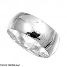 9MM ITALIAN Sterling Silver Polished Wedding Band Finger-Thumb-Toe Ring Sz 5-14