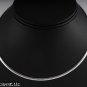 2MM STERLING SILVER ITALIAN OMEGA FLAT NECKLACE 16 18 INCHES C-OMEGA FLAT