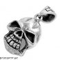35MM .925 STERLING SILVER PENDANT W/ OXIDIZED FINISH