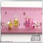 MENS/LADIES 6MM YELLOW/CANARY OR PINK .925 STERLING SILVER SQUARE STUDS E007