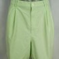 Ralph Lauren Golf Mint Green Shorts Knee Length Pleated Size 12