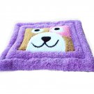 Square Dog (purple) - Fantasy Rug pattern