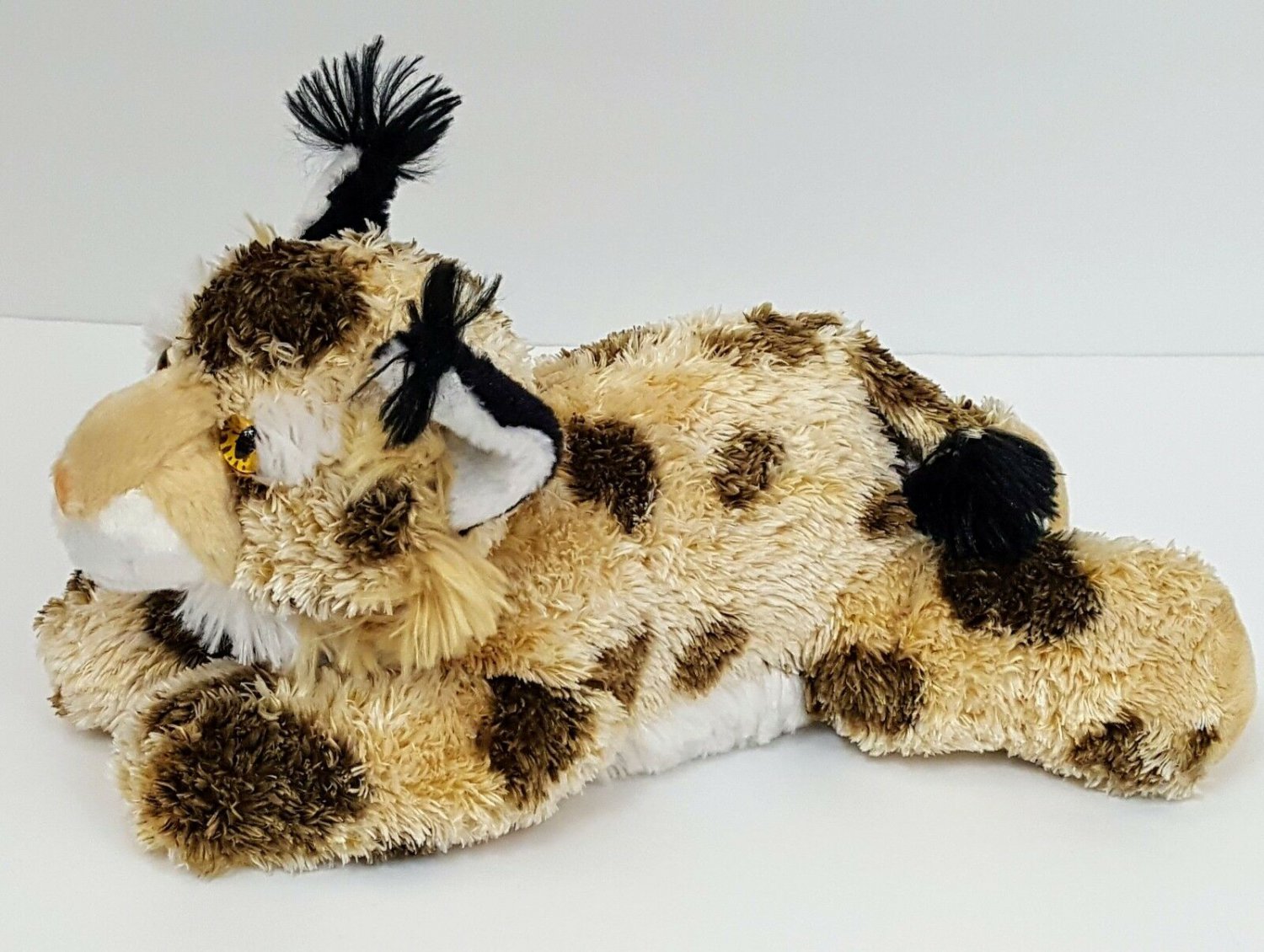 stuffed bobcat toy