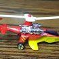 2015 Hot Wheels Sky Knife Helicopter Red Yellow Rescue Racers CDT18 Loose