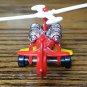 2015 Hot Wheels Sky Knife Helicopter Red Yellow Rescue Racers CDT18 Loose