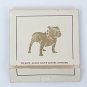 Matchbook Cover Mack Trucks Silver Foil Bulldog Full Color Photo Flatbed Semi