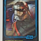 2016 Topps Star Wars Force Awakens Card Trader Blue #55 Captain Phasma