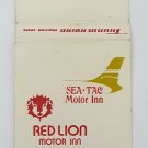 Matchbook Cover Red Lion SeaTac Thunderbird Motor Inn 31 Locations